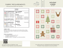 Load image into Gallery viewer, Holiday Cheer Quilt Pattern – PDF Download